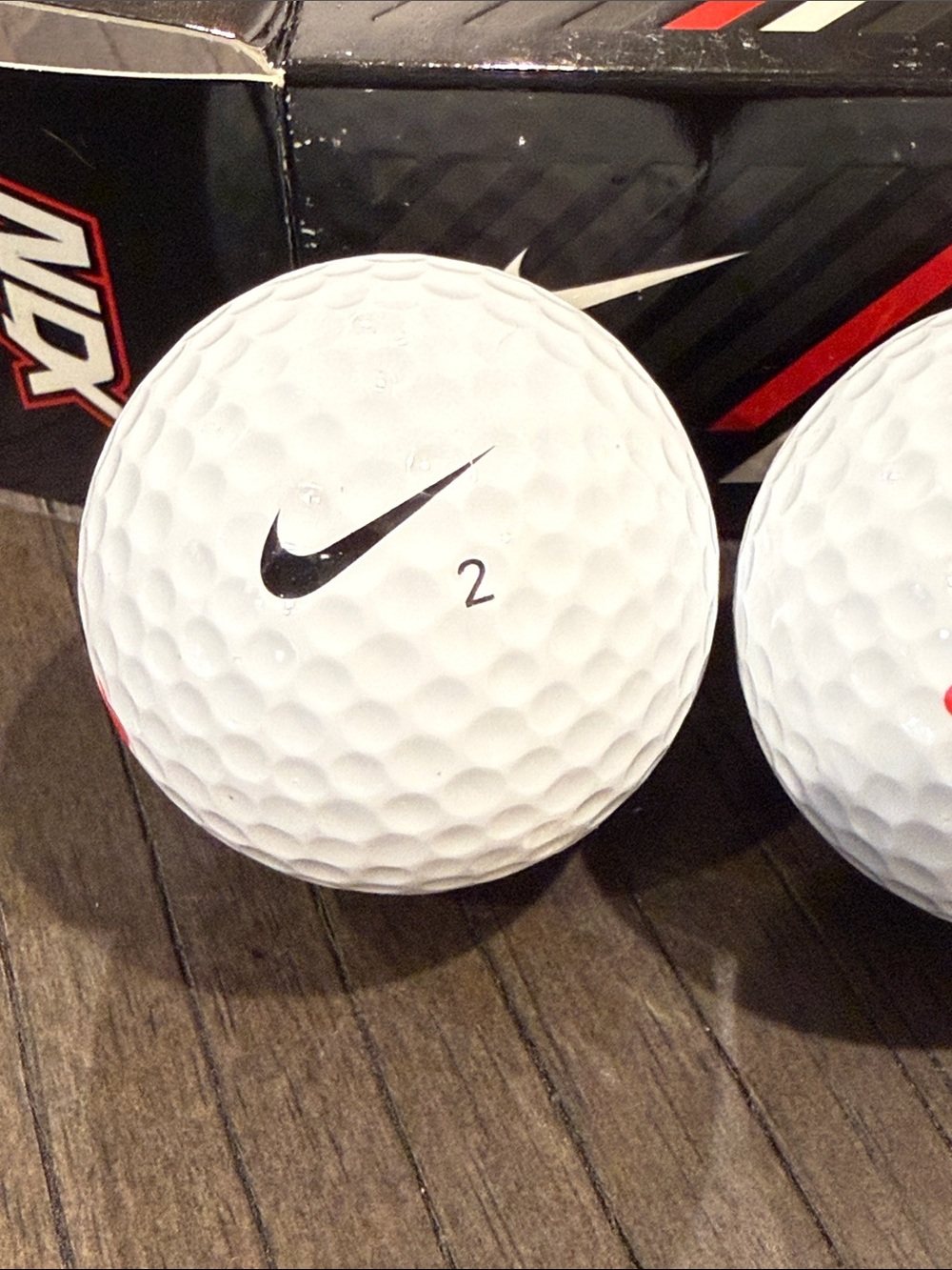 Nike Distance Golf NDX Heat golf balls with Logo 12 Golf Balls New in Box - Picture 8 of 16